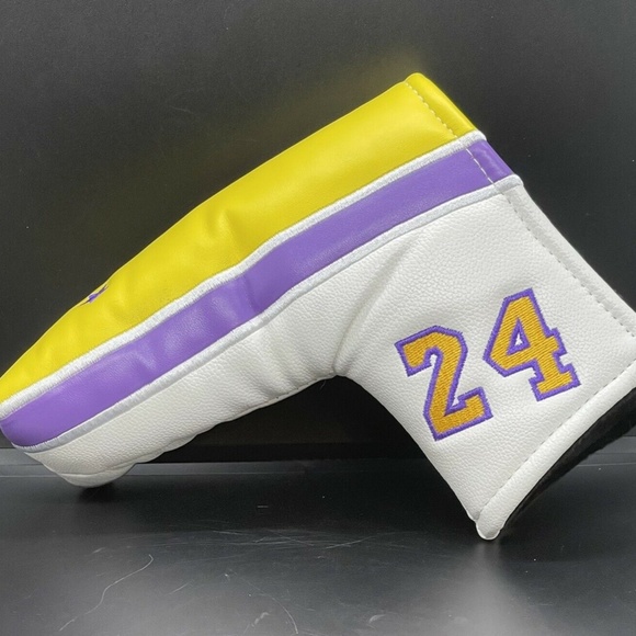 Kobe Bryant Mamba #24 Golf Blade Putter Head Cover Los Angeles Lakers - Picture 3 of 6